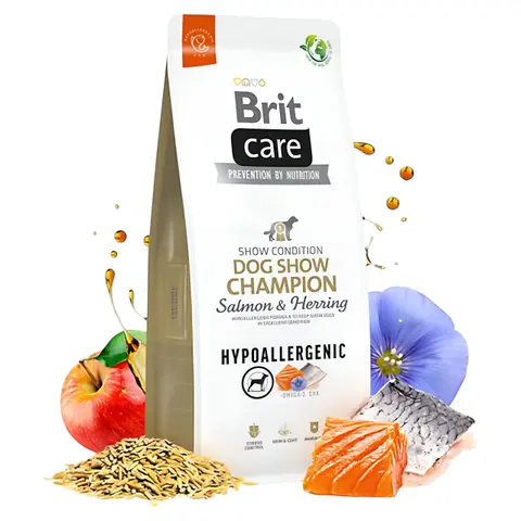 Brit Care Dog Hypoallergenic Dog Show Champion [Вреќа 12кг]