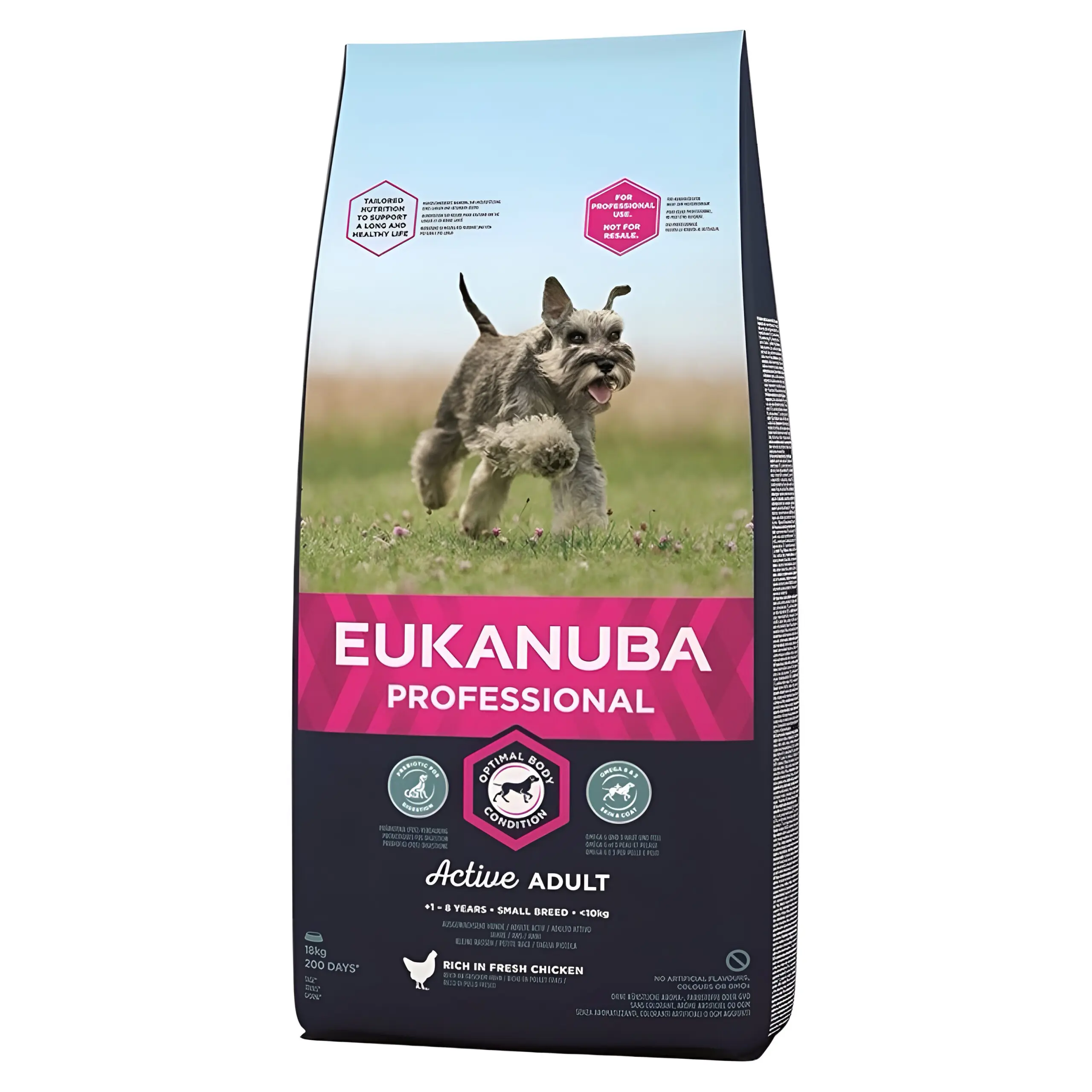 Eukanuba Puppy Small Breed Гранули со Пилешко и Зеленчук [Вреќа 18кг]
