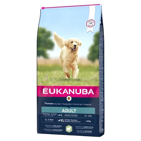 Eukanuba Adult Large & Giant Breed Гранули со Јагнешко и Ориз