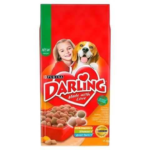 Purina Darling Adult Крекери со Пилешко [Вреќа 15кг]