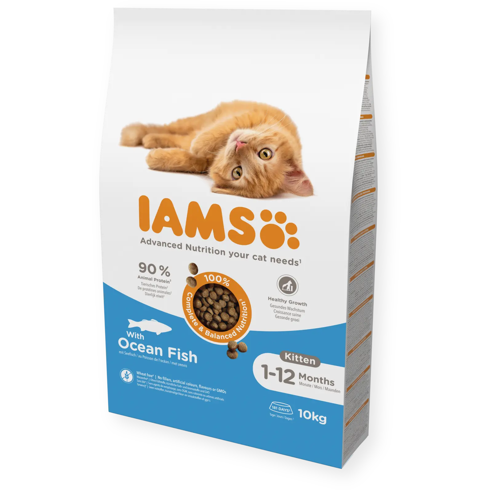 IAMS Kitten со океанска риба [Вреќа 10кг]