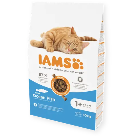 IAMS Adult Ocean Fish [Вреќа 10кг]