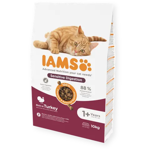 IAMS Sensitive Digestion со мисирка [Вреќа 10кг]