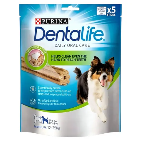 Dentalife MEDIUM Стапчиња со вкус на Пилешко [Кесичка 115гр]