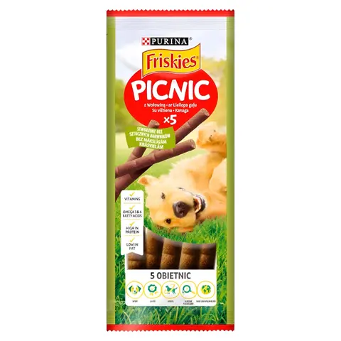Friskies Picnic Стапчиња со вкус на Говедско [Кесичка 42гр]