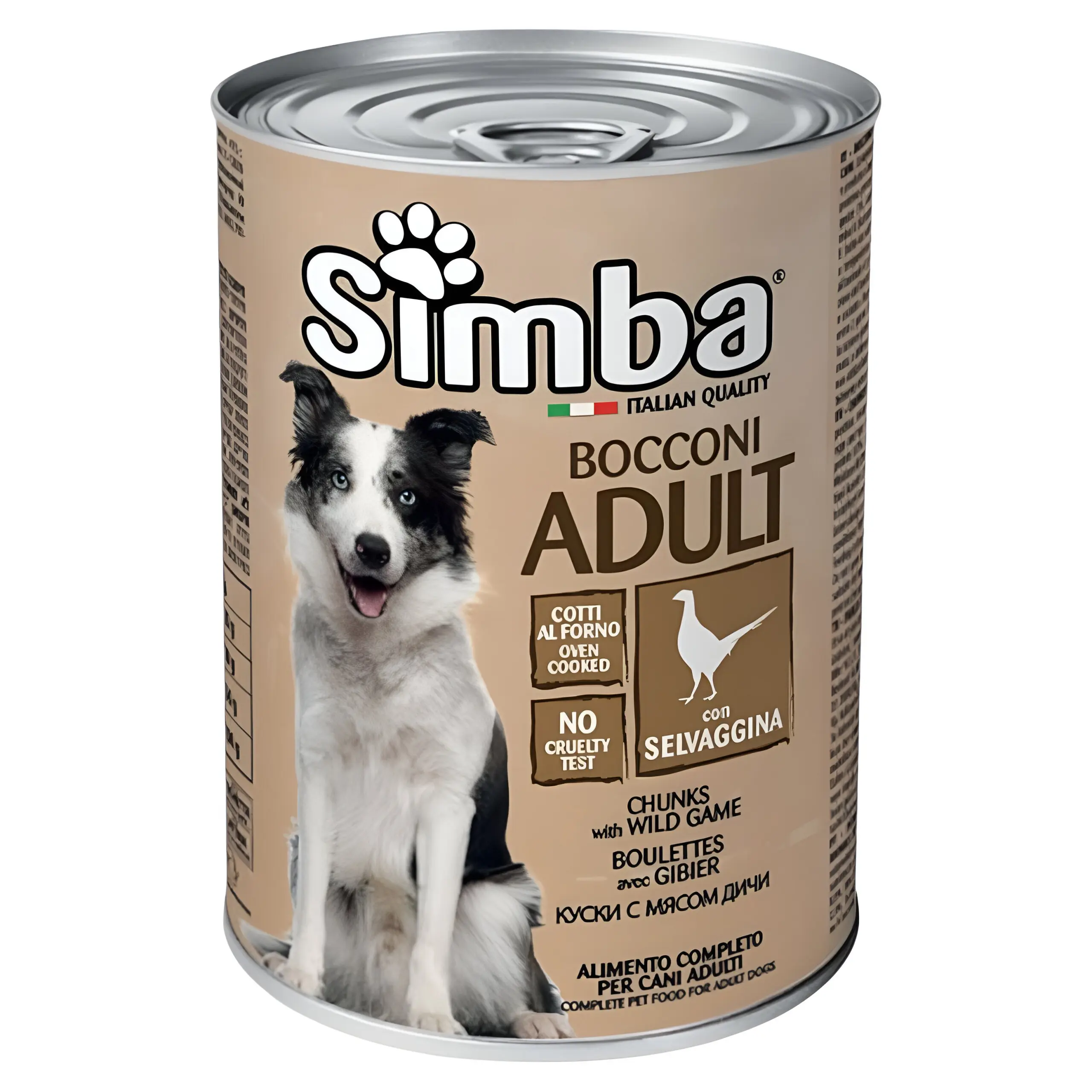 Simba  Диво месо Влажна храна за кучиња