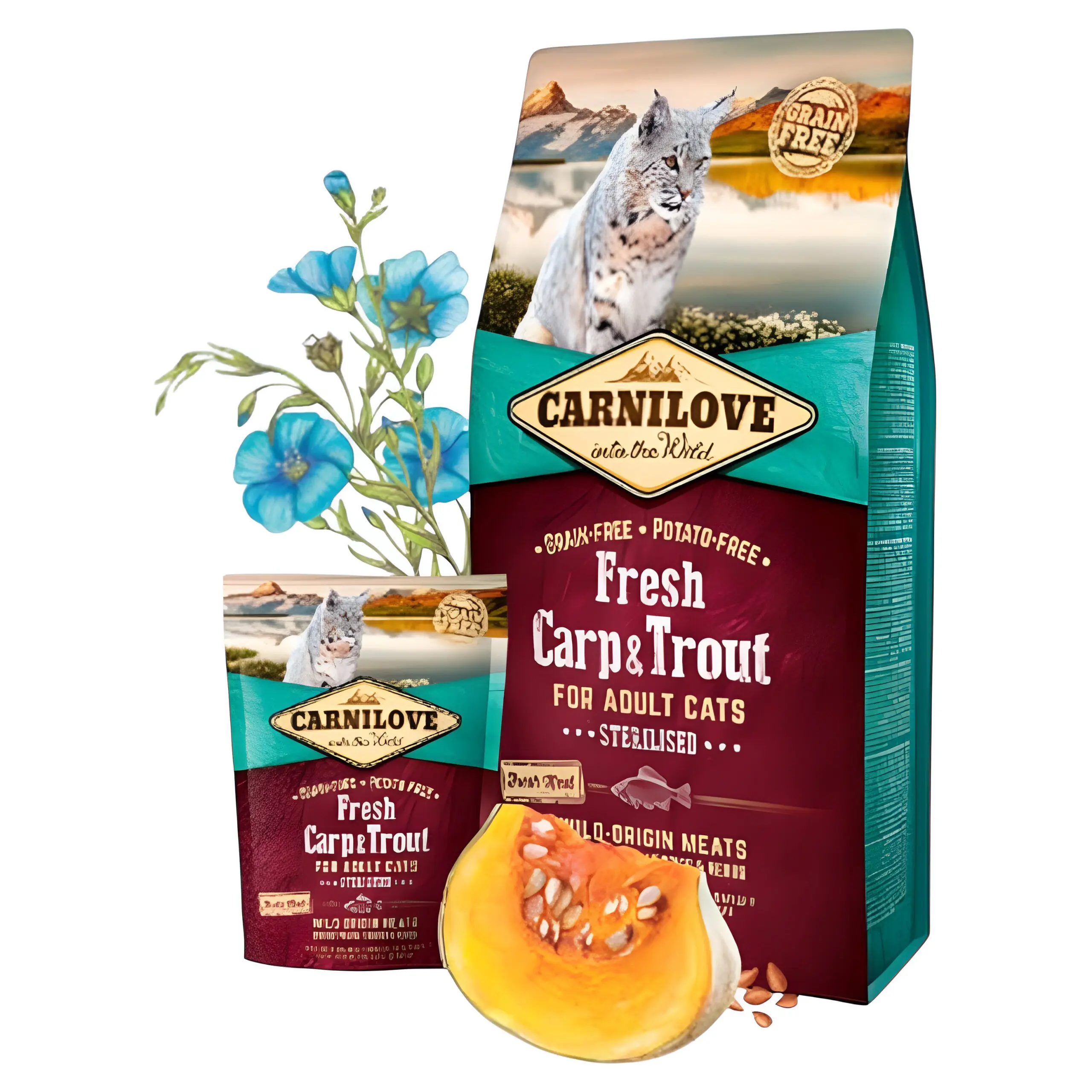 Carnilove Fresh Sterilized Гранули со Крап и Пастрмка [Вреќа 6кг]