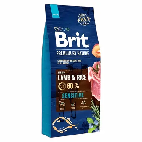 BRIT Premium Sensitive Adult M Гранули со Јагнешко