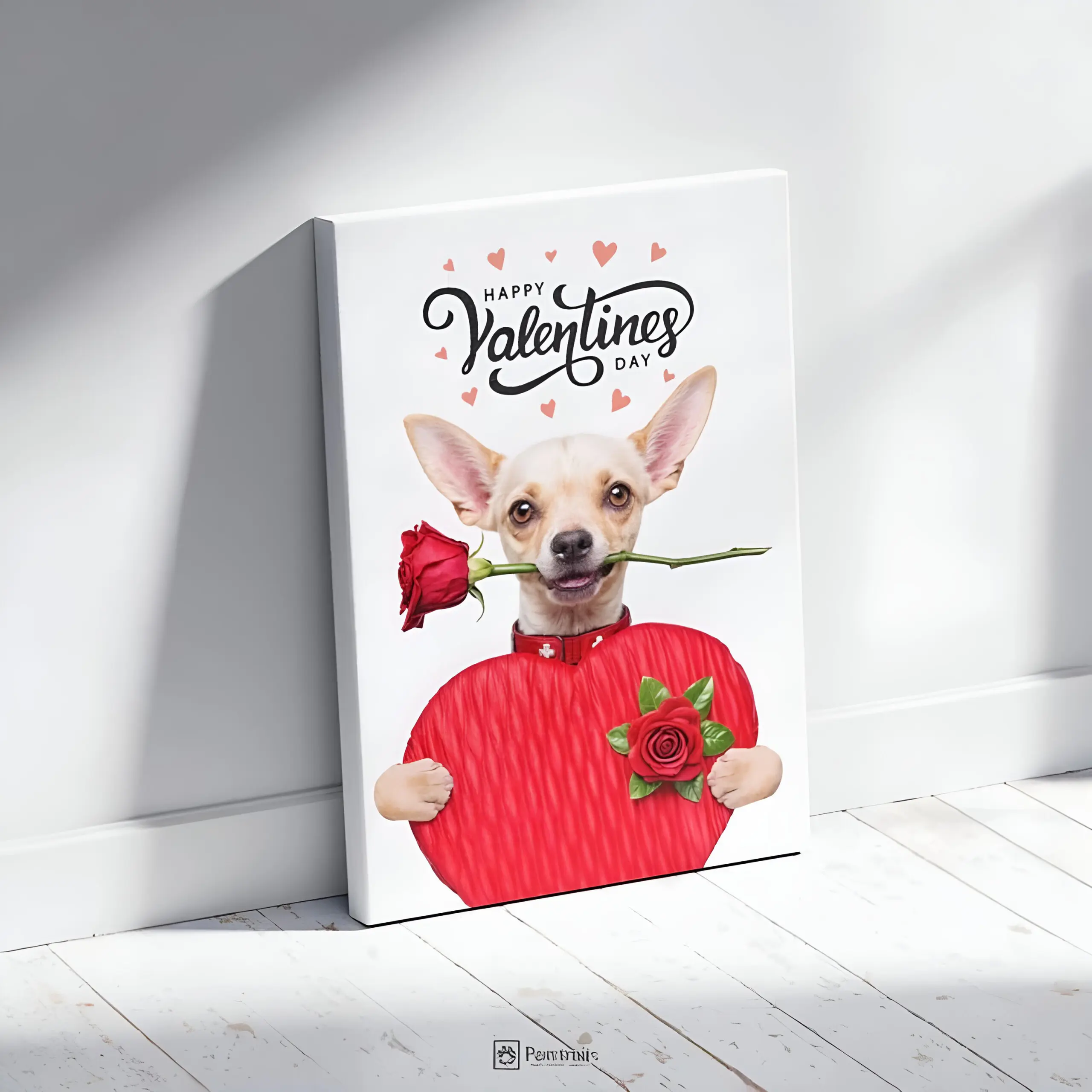 Valentine’s Magic - Персонализиран портрет на канвас