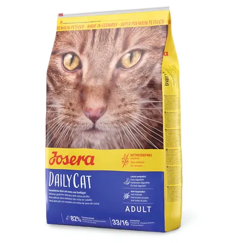 JOSERA DAILYCAT – Храна за мачки Grainfree со вкус на пилешко [Вреќа 10кг]