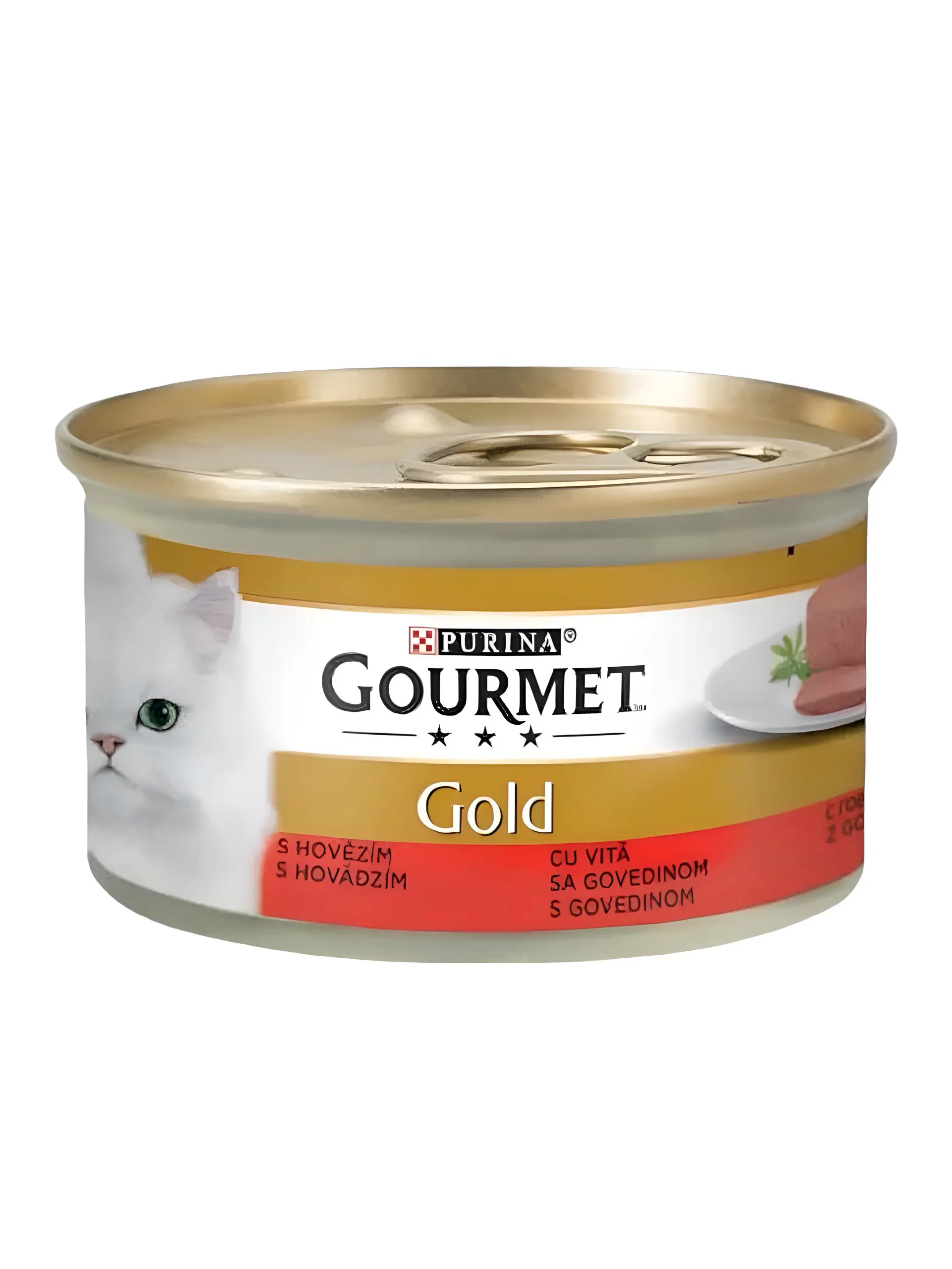 Gourmet Gold Паштета со Говедско [Конзерва 85гр]