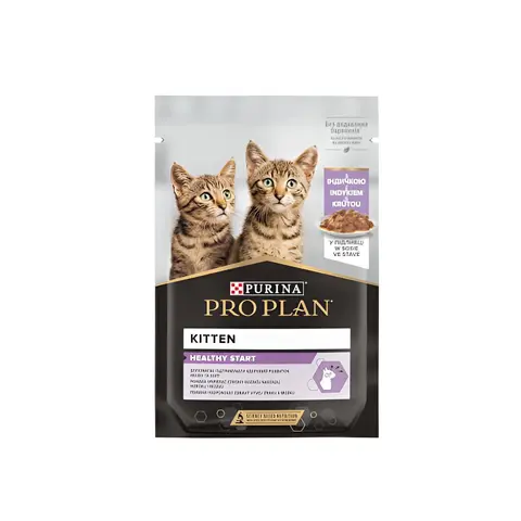 Purina Pro Plan Junior Nutrisavour Парчиња мисирка во сос [Кесичка 85гр]