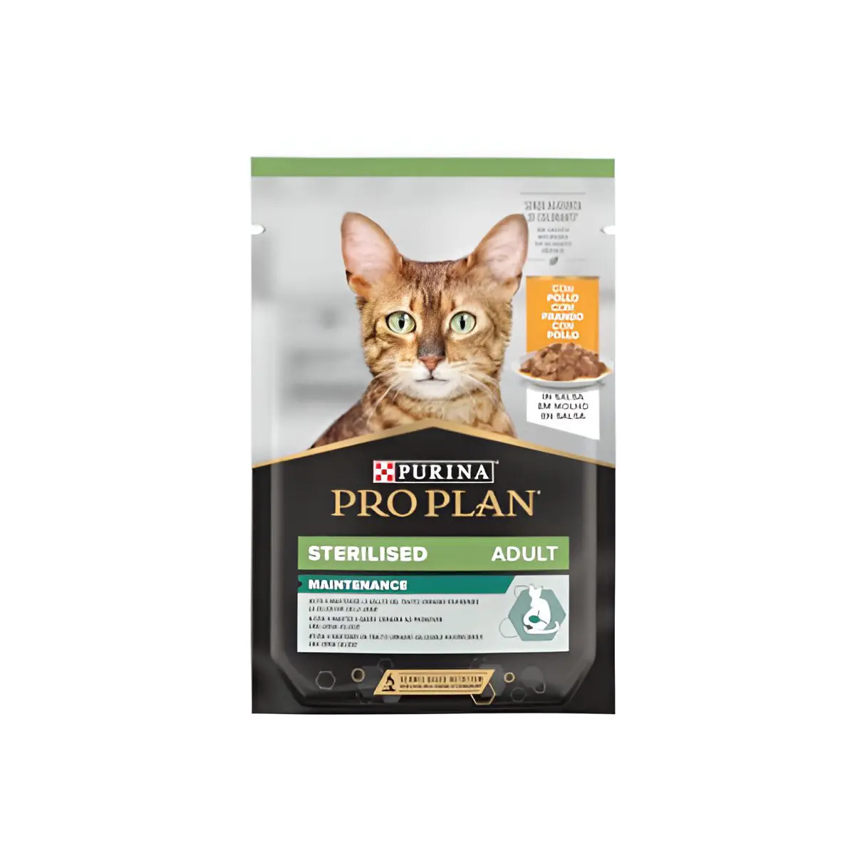 Purina Pro Plan Sterilised Nutrisavour со парчиња Пилешко во сос [Кесичка 85гр]