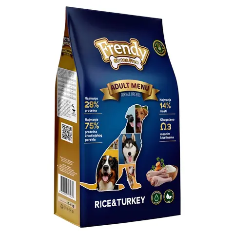 Frendy Premium Gluten Free Adult Menu [Вреќа 8.5кг]