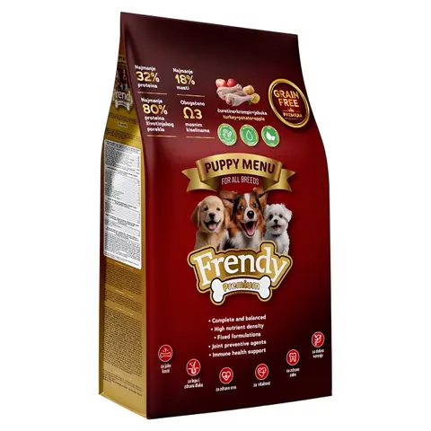 Frendy Premium Grain Free Puppy Menu [Вреќа 5кг]
