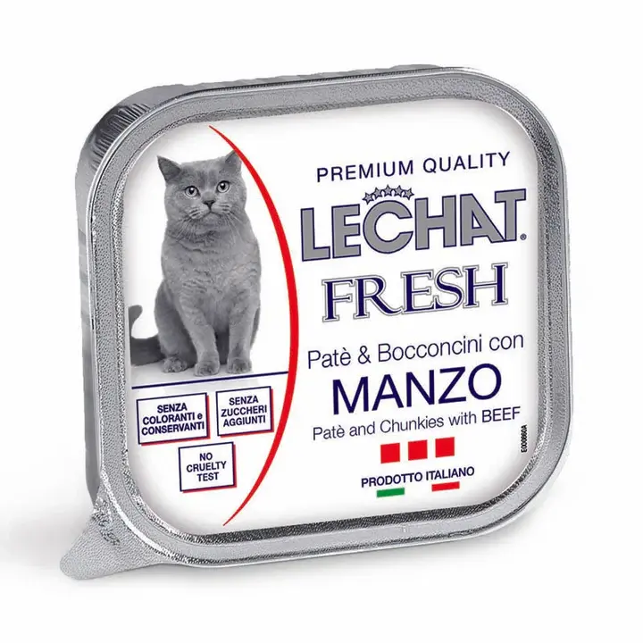 LeChat Паштета со Телешко [Конзерва 100гр]