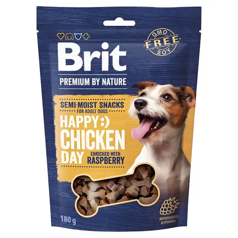 Brit Premium Happy – Пилешко со малина [Кесичка 180гр]