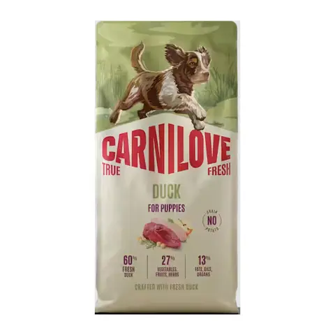 Carnilove True Fresh Grain & Potato Free Duck for Puppies [Вреќа 12кг]