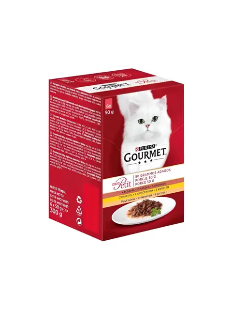 Gourmet Mon Petit Парчиња со Пилешко во сос [Кесички 6x50гр]