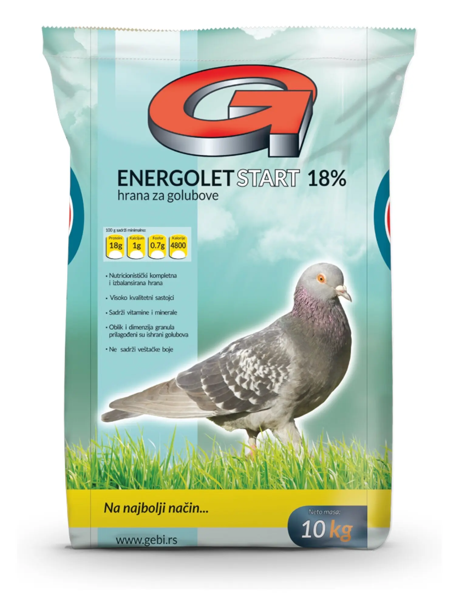 Gebi energolet 18% [Вреќа 10кг]