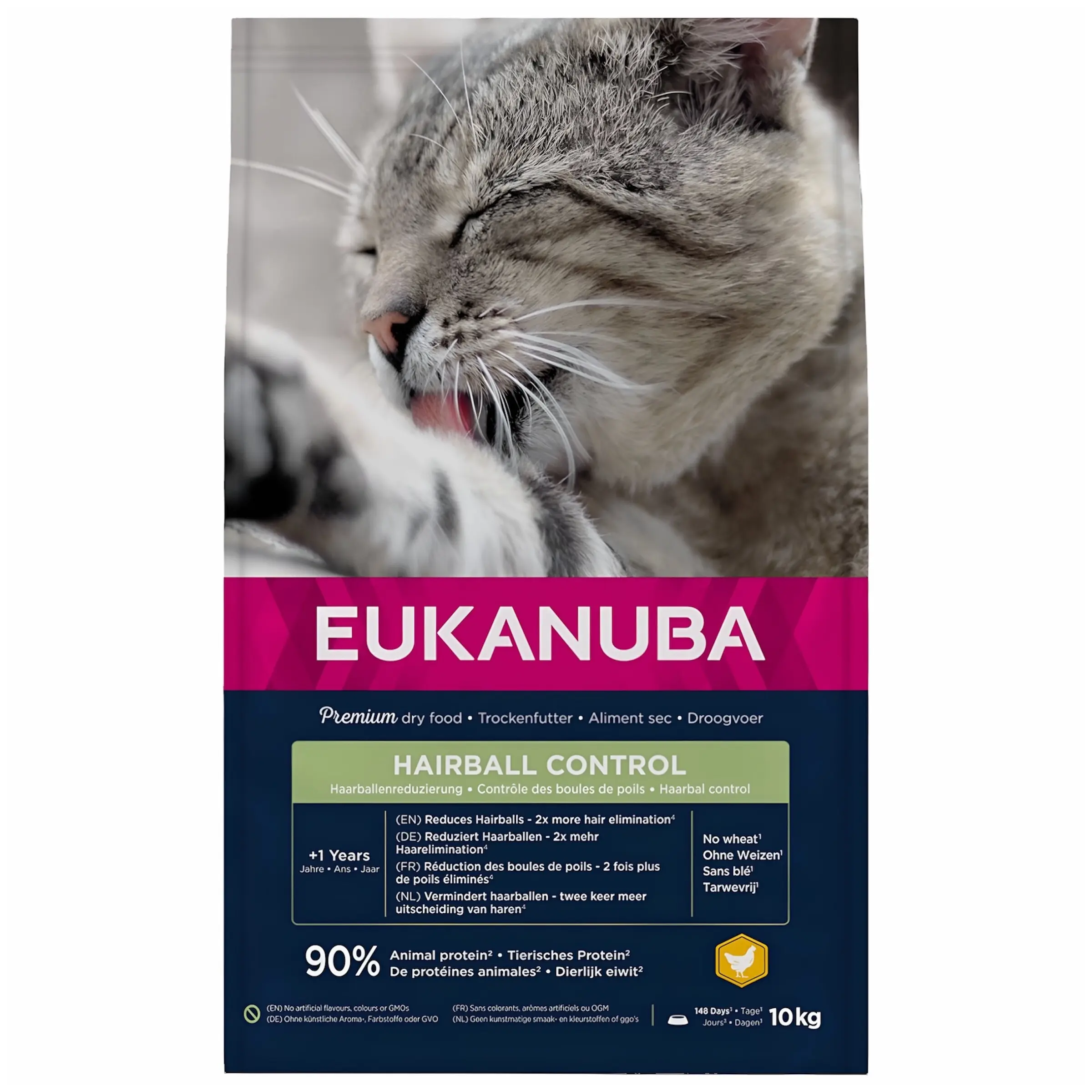 Eukanuba Hairball Control Adult Cat [Вреќа 10кг]