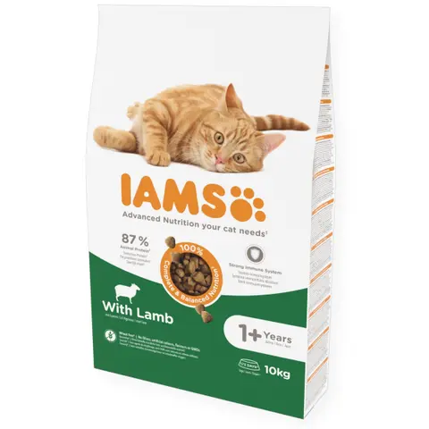 IAMS Adult Lamb Гранули со Јагнешко [Вреќа 10кг]