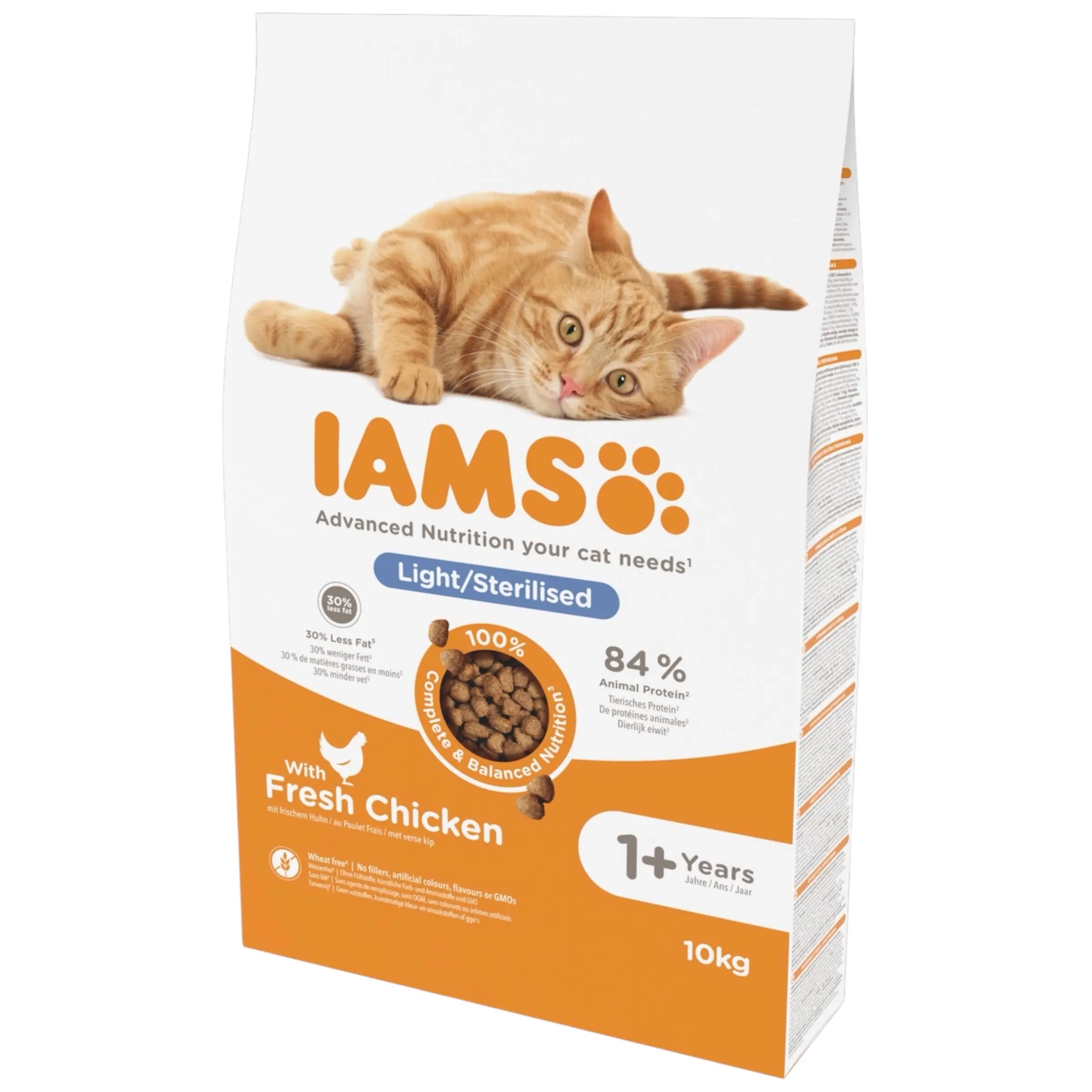 IAMS Adult Light / Sterilized Fresh Chicken [Вреќа 10кг]