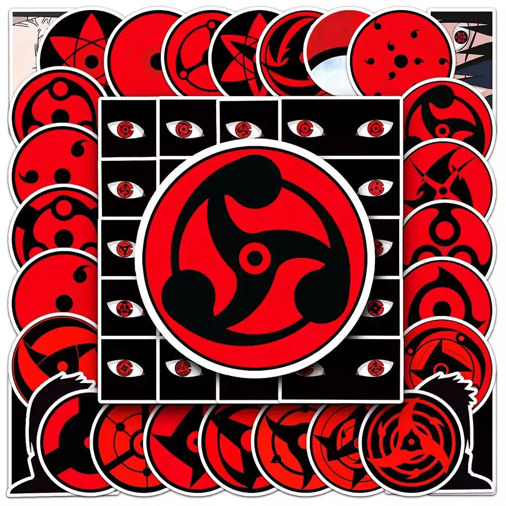 Sharingan 10 стикери микс thumb 3