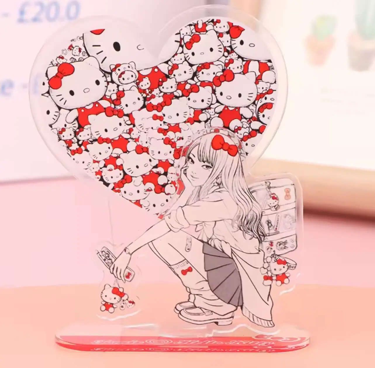 Tomie X Hello Kitty акрилна фигура thumb 1