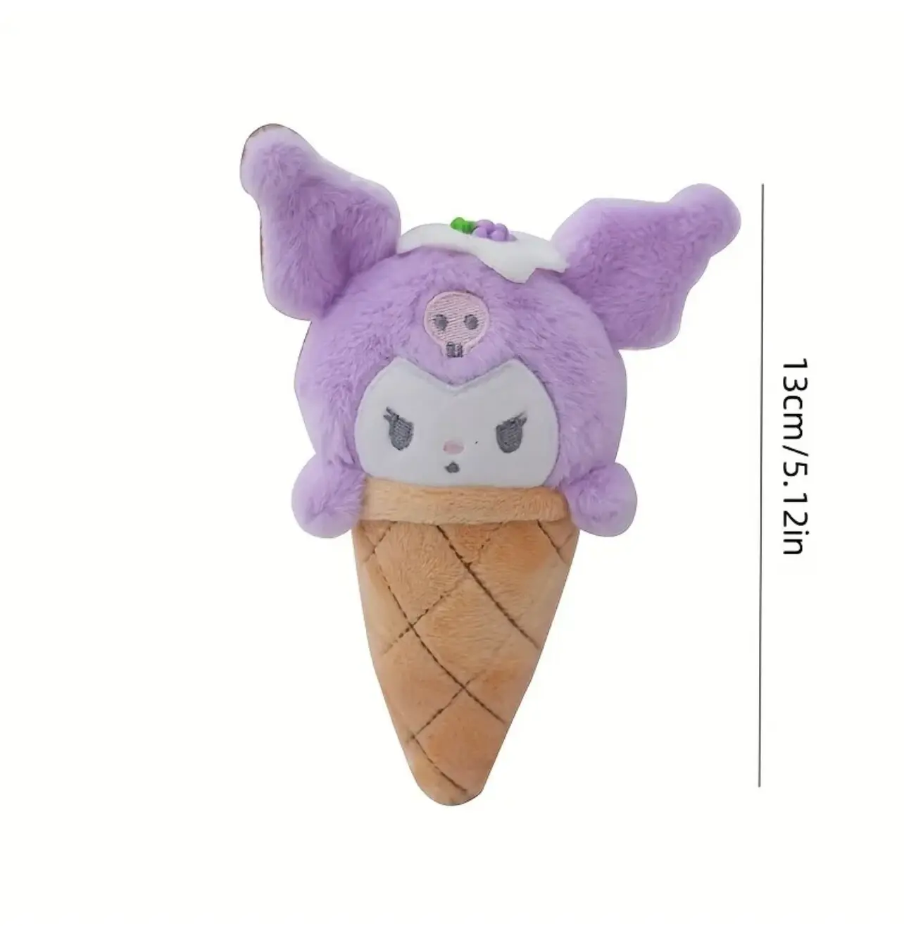 Kuromi Ice Cream plush приврзок thumb 2