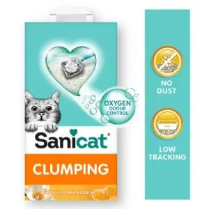 Sanicat Clumping Vanilla/Mandarin 8l/7kg thumb 3