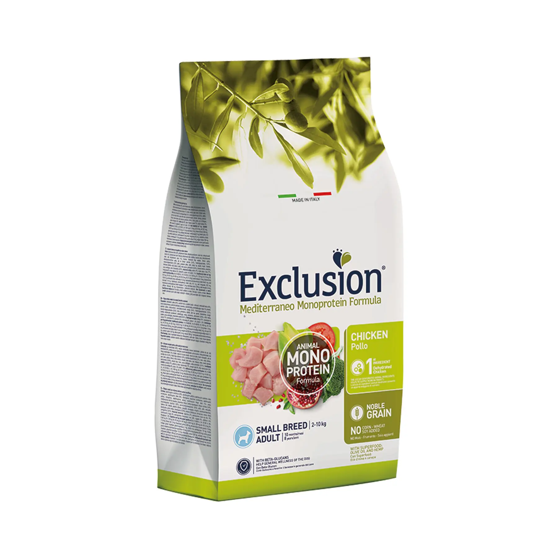 EXCLUSION NOBLE GRAIN ВОЗРАСНО КУЧЕ МАЛА РАСА - ПИЛЕШКО