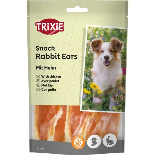 Trixie Snack Rabbit Ears with Chicken 80g