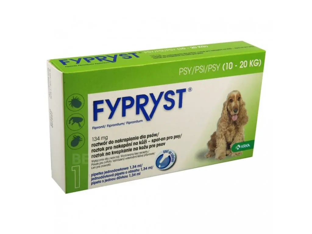 Krka Fypryst spot on Dog M 10-20kg
