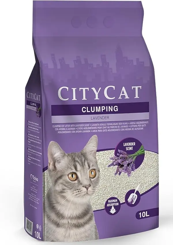 City Cat Litter Lavender 10 L