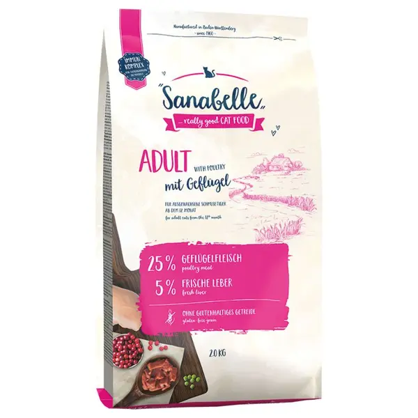 Sanabelle adult with polutry