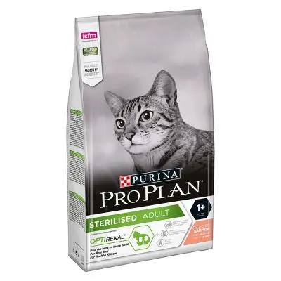 Purina Pro Plan Sterilised Cat Optirenal - Rich in Salmon