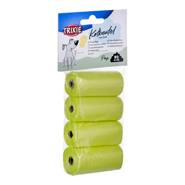 Кеси за измет со мирис “Dog Poop Bags with Scent” 4х20
