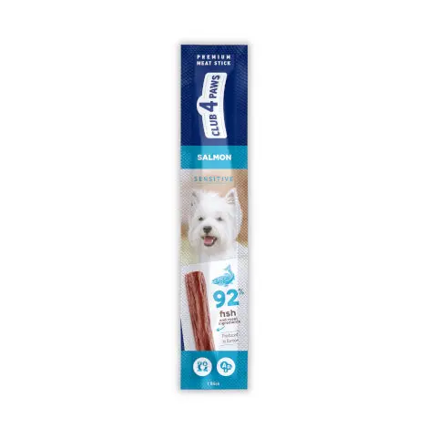 CLUB 4 PAWS PREMIUM Treats for dogs MEATY STICK: SALMON