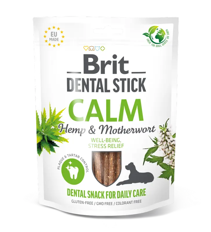 Brit Dental Stick Calm with Hemp & Motherwort​