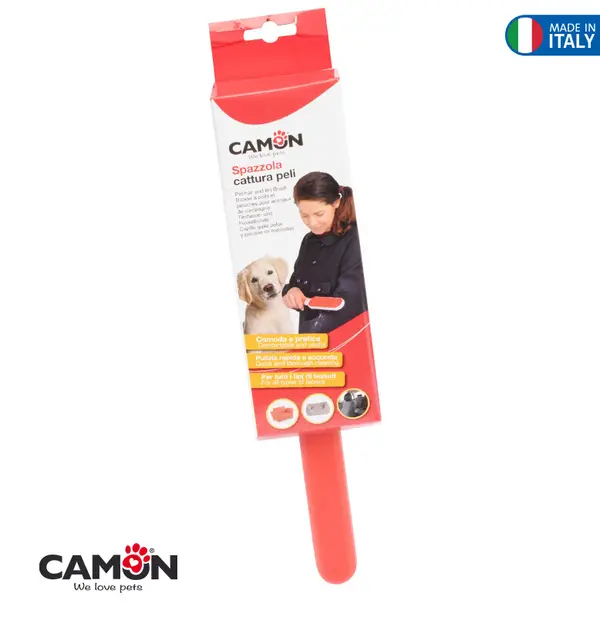 Pet hair and lint Brush