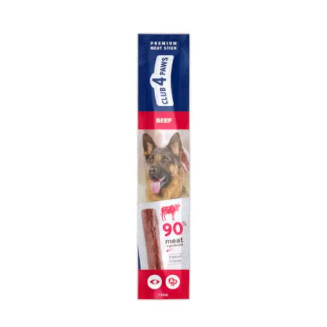 CLUB 4 PAWS PREMIUM Treats for dogs MEATY STICK: BEEF