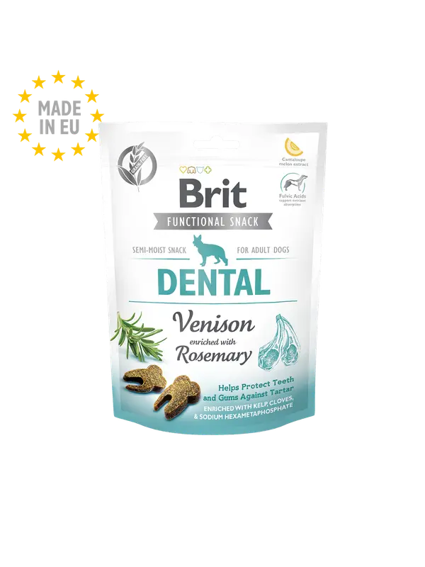 Brit Care Dog Functional Snack Dental Venison