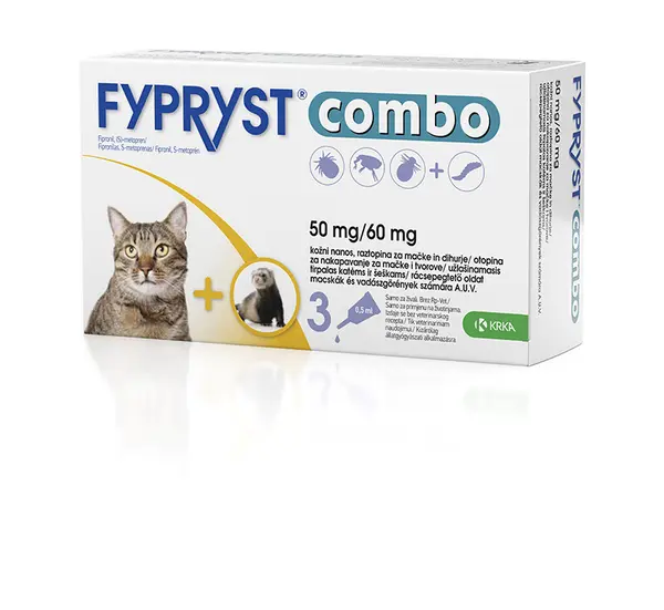 FYPRYST COMBO CAT 50mg/60mg