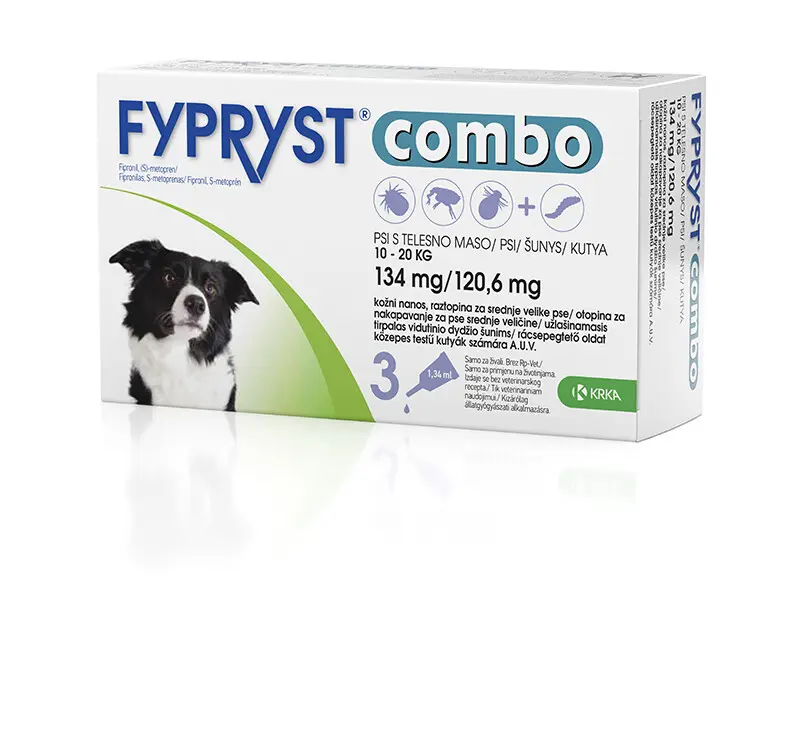FYPRYST COMBO DOG 134mg 10 - 20 кг