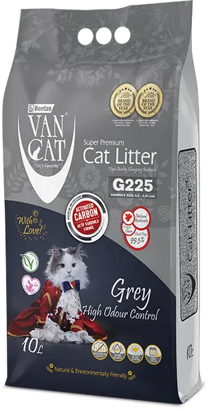 VanCat Activated Carbon (Unscented) Clumping Cat Litter 10 l