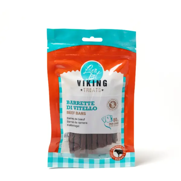 Viking Treats Snack Naturale Dog Barrette 80 gr