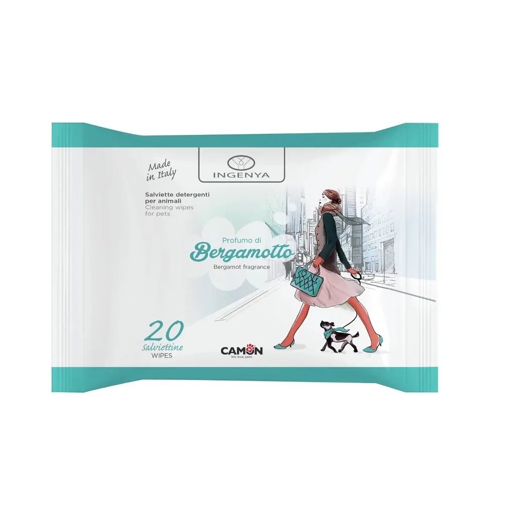 Ingenya Wipes - Bergamot fragrance