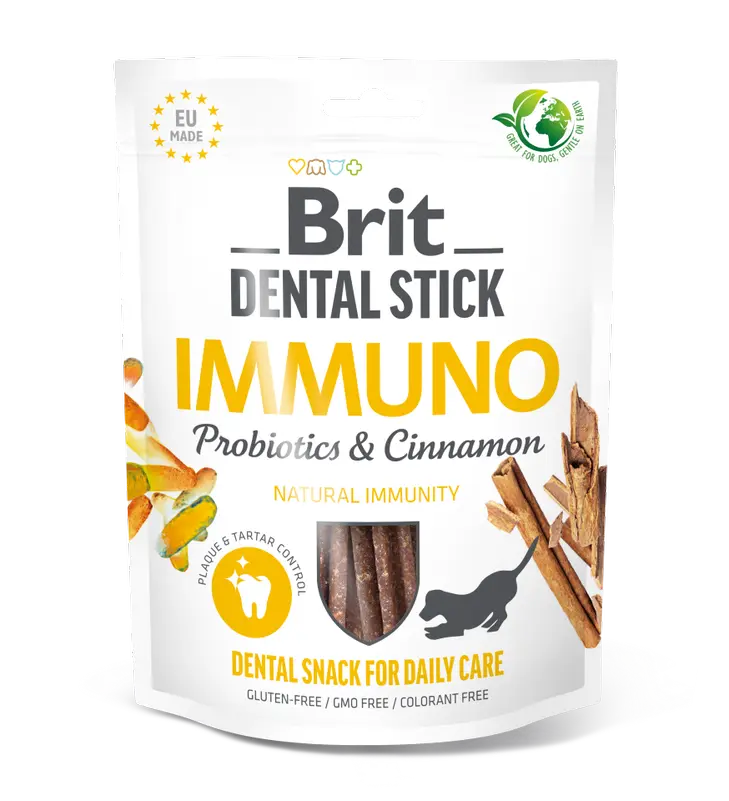 Brit Dental Stick with Immuno Probiotics & Cinnamon