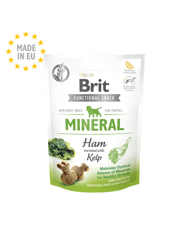 Brit Care Dog Functional Snack Mineral Ham for Puppies
